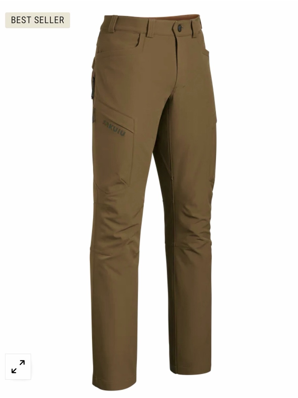 KUIU Attack Pants - Grizzly brown - 34 S